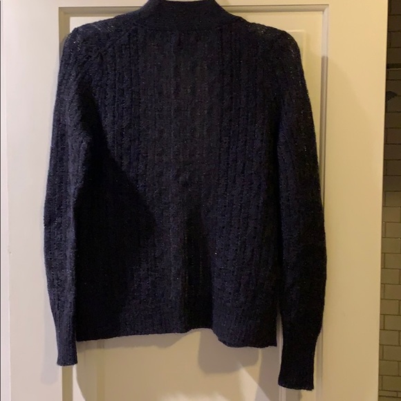 Banana Republic Navy Sparkle Sweater - Picture 4 of 5